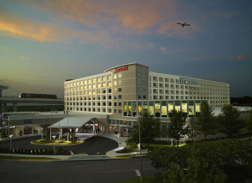 Atlanta Airport Marriott Gateway Hotel Exterior foto