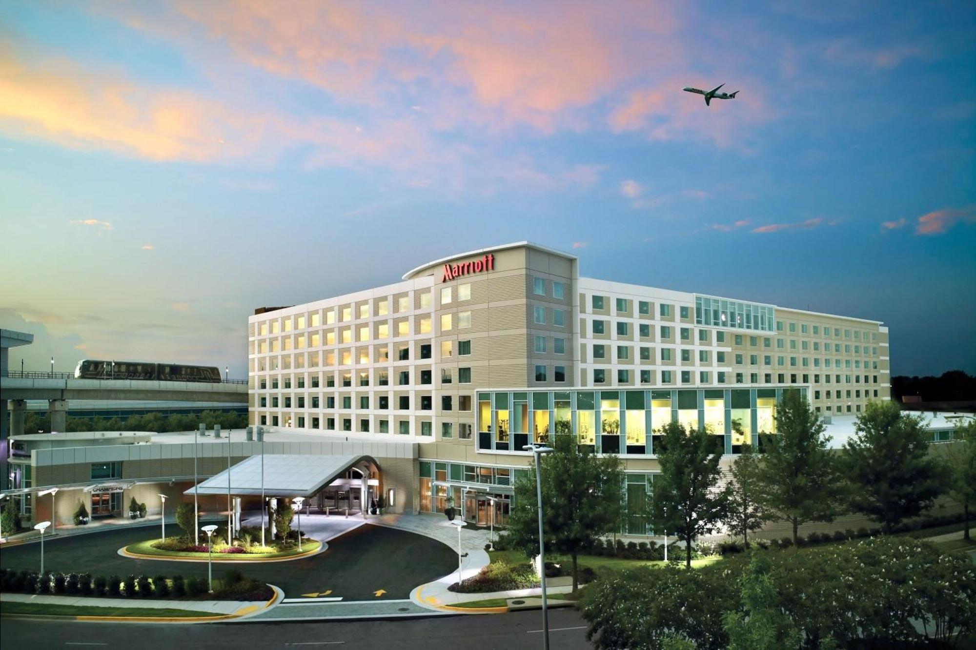 Atlanta Airport Marriott Gateway Hotel College Park Exterior foto